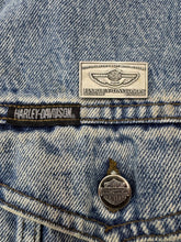 Load image into Gallery viewer, Vintage 2001 Harley Davidson Jean Jacket