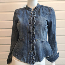 Load image into Gallery viewer, Life Sets Sail Custom Denim Jacket - Medium