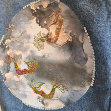 Load image into Gallery viewer, My Salty Soul Custom Denim Jacket - L