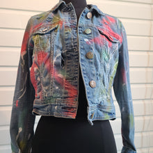 Load image into Gallery viewer, Lotus Rising Custom Denim Jacket -SP