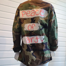 Load image into Gallery viewer, PEACE OF ART Camo Jacket