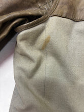 Load image into Gallery viewer, Vintage Echtes Leder Leather &amp; Canvas Utility Jacket
