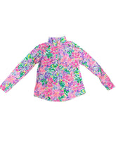Load image into Gallery viewer, Lilly Pulitzer x Disney Quarter-Zip Pullover, Mickey &amp; Minnie Parks Collection
