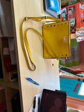 Load image into Gallery viewer, Michael Kors Yellow Crossbody bag never used
