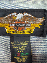 Load image into Gallery viewer, Vintage 2001 Harley Davidson Jean Jacket
