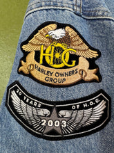 Load image into Gallery viewer, Vintage 2001 Harley Davidson Jean Jacket
