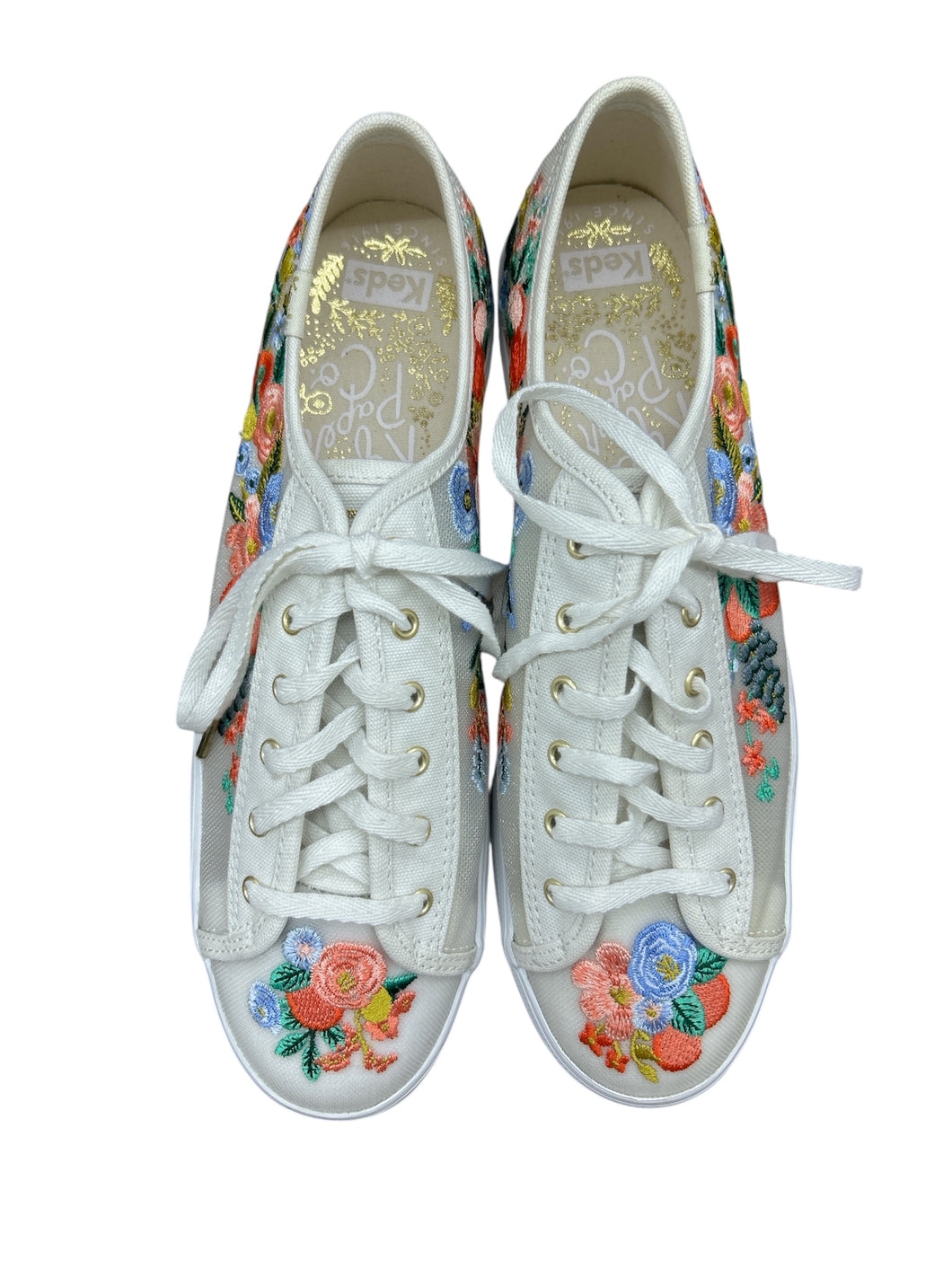 Keds x Rifle Paper Co. Triple Kick Citrus Garden Party Platform Sneaker
