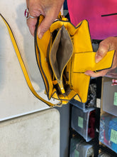 Load image into Gallery viewer, Michael Kors Yellow Crossbody bag never used
