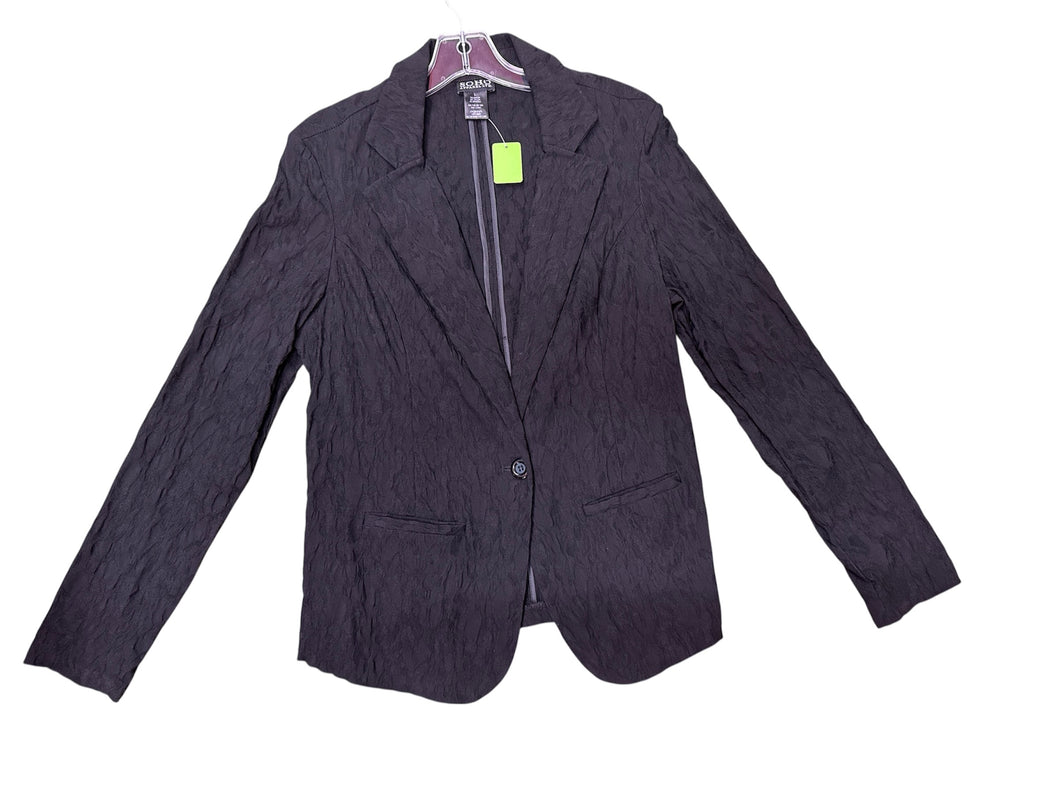 Soho Apparel Ltd. Black Textured Blazer
