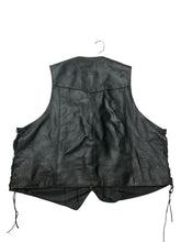 Load image into Gallery viewer, Genuine Leather Biker Vest
