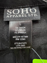 Load image into Gallery viewer, Soho Apparel Ltd. Black Textured Blazer

