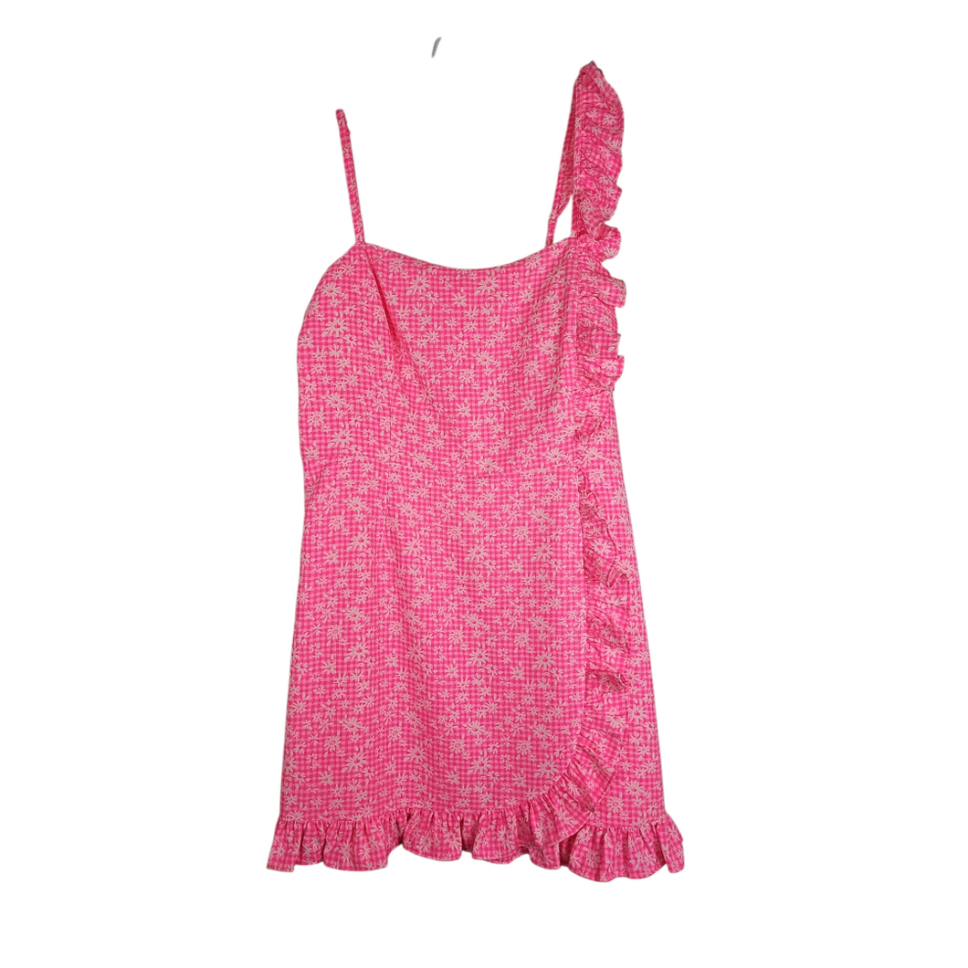 Lilly Pulitzer pink romper women's 14