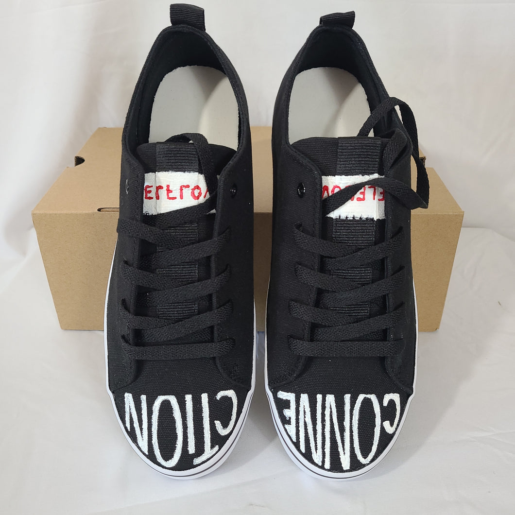 Cutom Painted Canvas Sneakers M10//W11