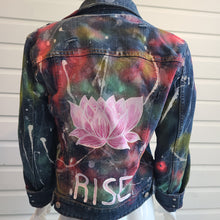 Load image into Gallery viewer, Lotus Rise-Adult Denim Jacket
