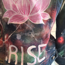Load image into Gallery viewer, Lotus Rise-Adult Denim Jacket
