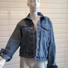 Load image into Gallery viewer, My Salty Soul Custom Denim Jacket - L
