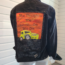 Load image into Gallery viewer, Jeep Girl Denim Jacket-L
