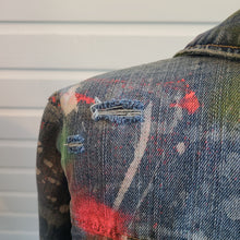 Load image into Gallery viewer, Lotus Rising Custom Denim Jacket -SP
