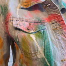 Load image into Gallery viewer, Wild At Heart Custom Denim Jacket
