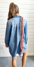 Load image into Gallery viewer, Mermaid Tale Chambray Tunic
