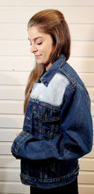 Load image into Gallery viewer, LOVE THYSELF DENIM JACKET
