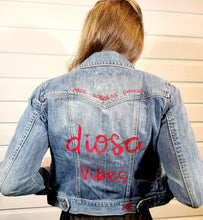 Load image into Gallery viewer, DIOSA VIBES Denim Jacket
